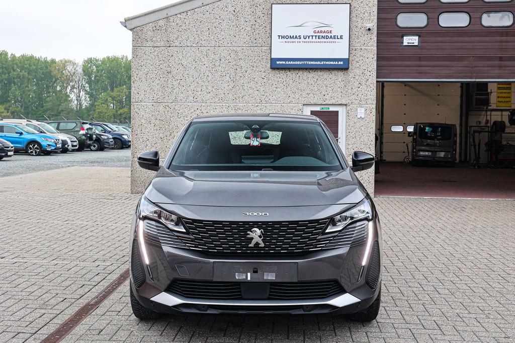 Peugeot 3008 BENZINE-HYBRID*AUTOMAAT*ACHTERUITRIJCAMERA*NAVI, Auto's, Stof, Gebruikt, 1199 cc, Bedrijf