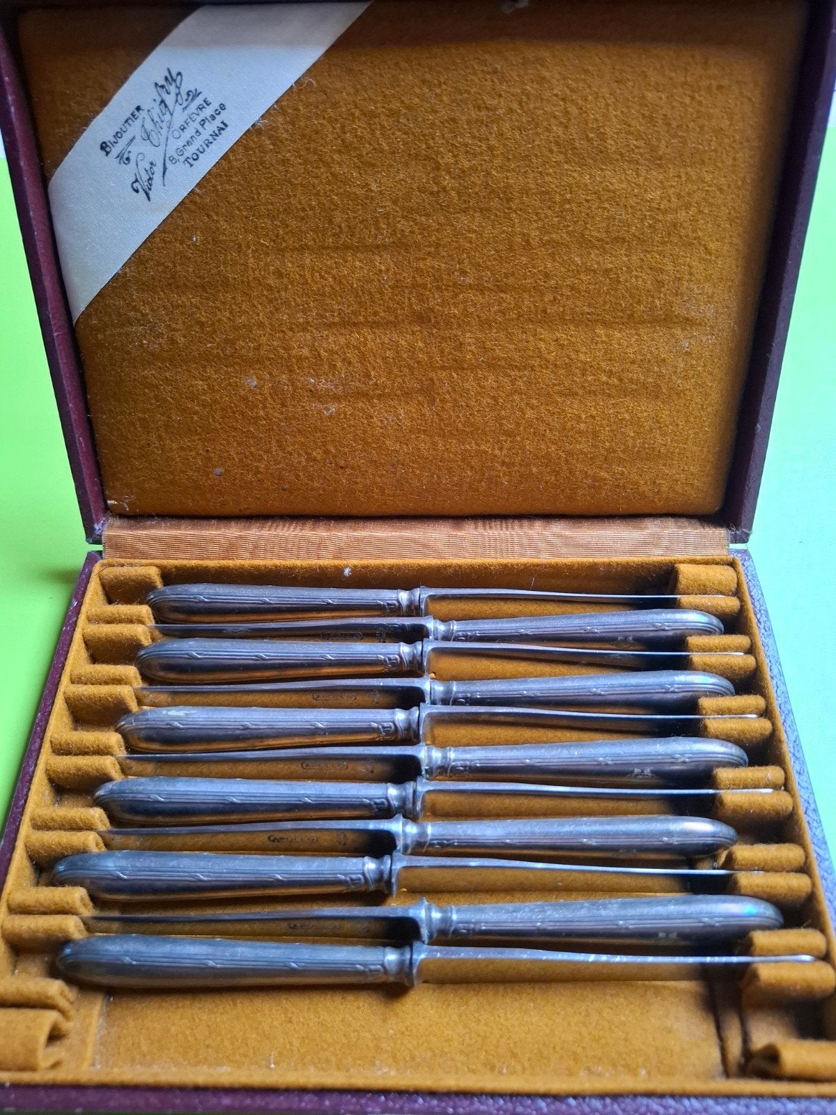Coffret de 11 couteaux à dessert Apollo – Acier inoxydable, Verzenden