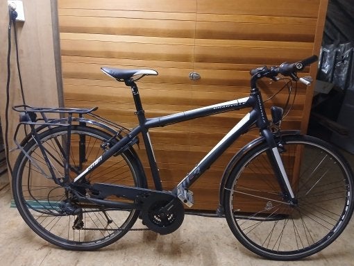 Sportieve herenfiets Granville, Fietsen en Brommers, Gebruikt, Velgrem, Versnellingen, 53 tot 57 cm