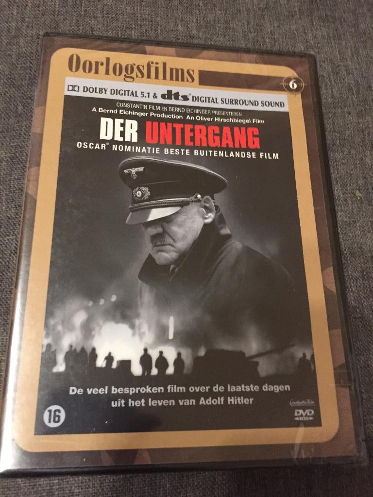 Dvd oorlog film nieuw Der Huntergang, Vanaf 16 jaar, Ophalen of Verzenden, Nieuw in verpakking, Oorlog