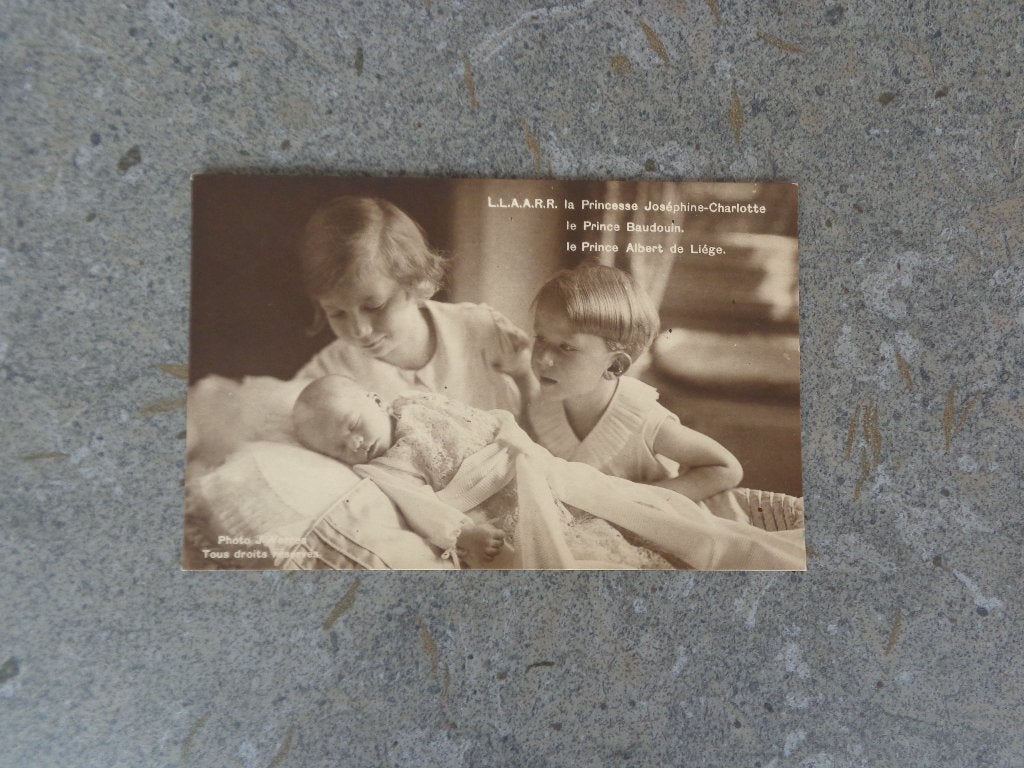 1 oude foto met de 3 koninklijke kinderen, Verzamelen, Koningshuis en Royalty, Ophalen