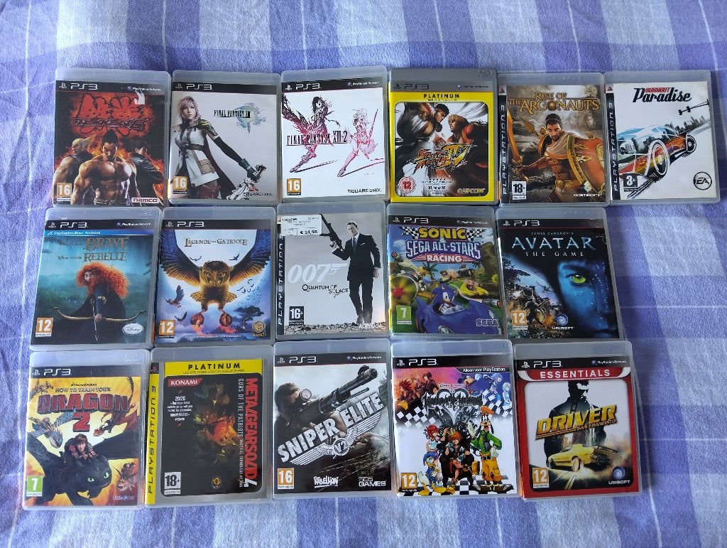 Playstation 3 games, Consoles de jeu & Jeux vidéo, Enlèvement ou Envoi, Comme neuf, Aventure et Action, À partir de 3 ans