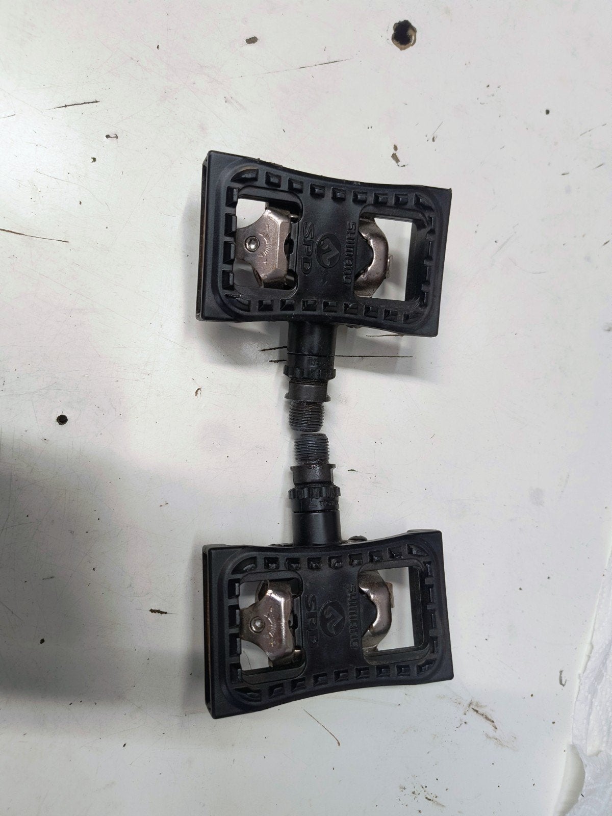 Shimano spd pedalen met cover, Fietsen en Brommers, Fietsonderdelen, Ophalen of Verzenden, Stuur