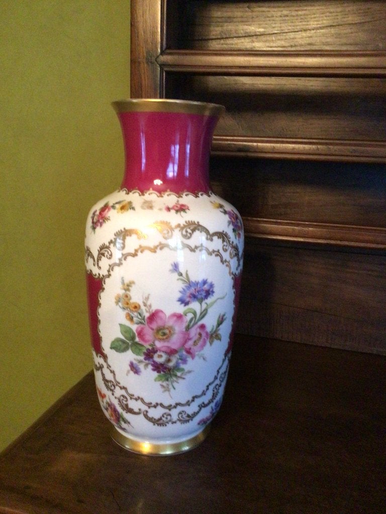 Vase gerold Porzellan, Antiquités & Art, Enlèvement