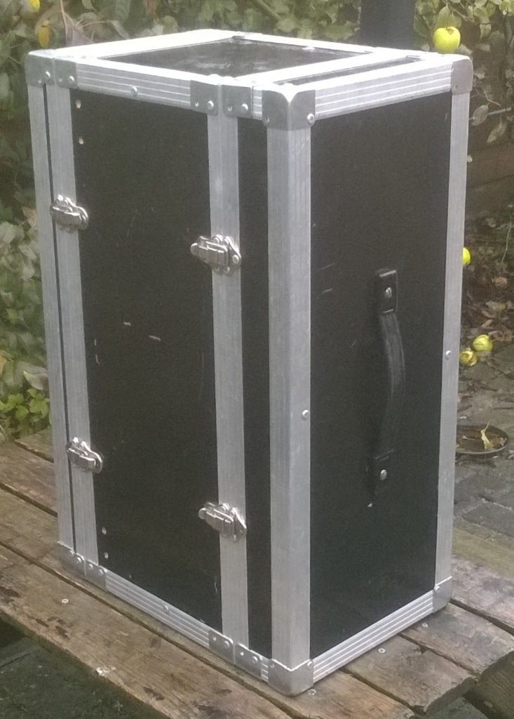 Flightcase / koffer dubbel deur, 71 x 24 x 27 cm, Muziek en Instrumenten, Behuizingen en Koffers, Ophalen of Verzenden, Zo goed als nieuw