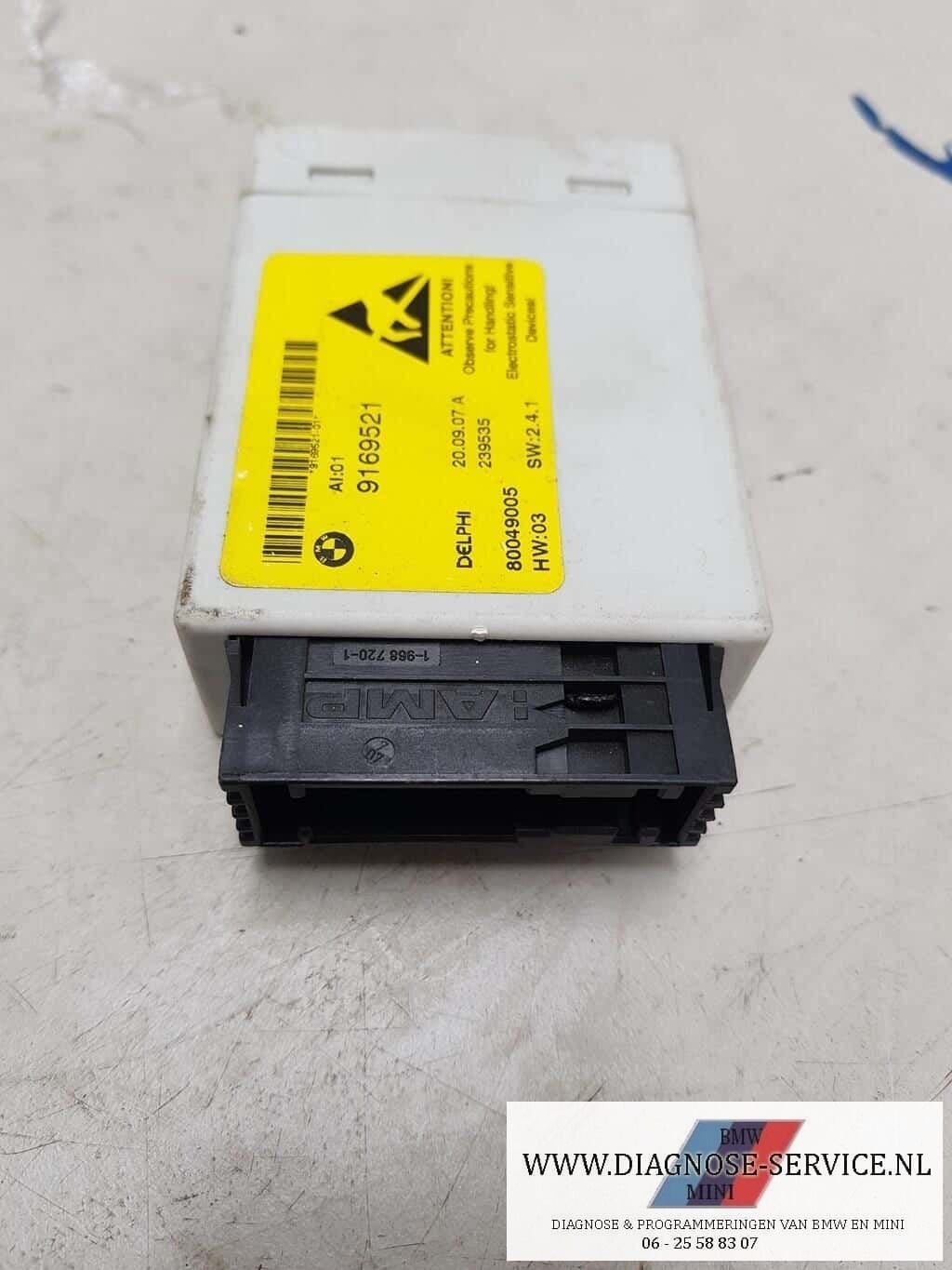 BMW E60 E61 5 SERIES LCI MIDDEN CONSOLE  MODULE 9169521, Auto-onderdelen, Gebruikt, -, -, Ophalen of Verzenden
