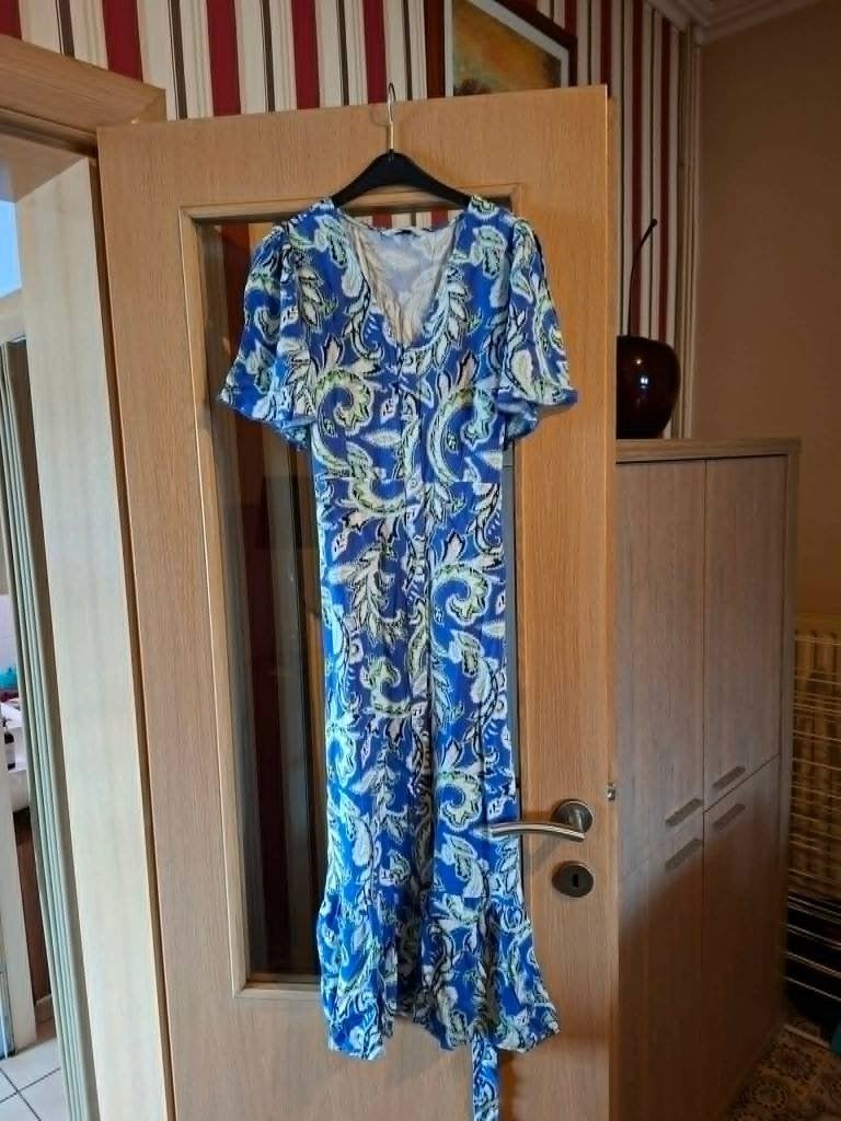 Damesjurk met V-Hals / Only, Only, Blauw, Ophalen of Verzenden, Zo goed als nieuw
