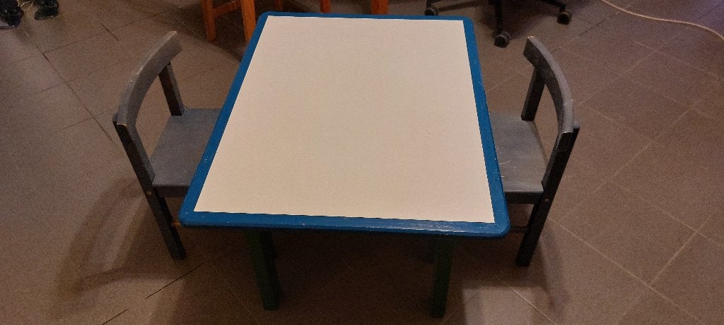 Petite table + 2 chaises enfant, Ophalen, Gebruikt, Stoel(en)