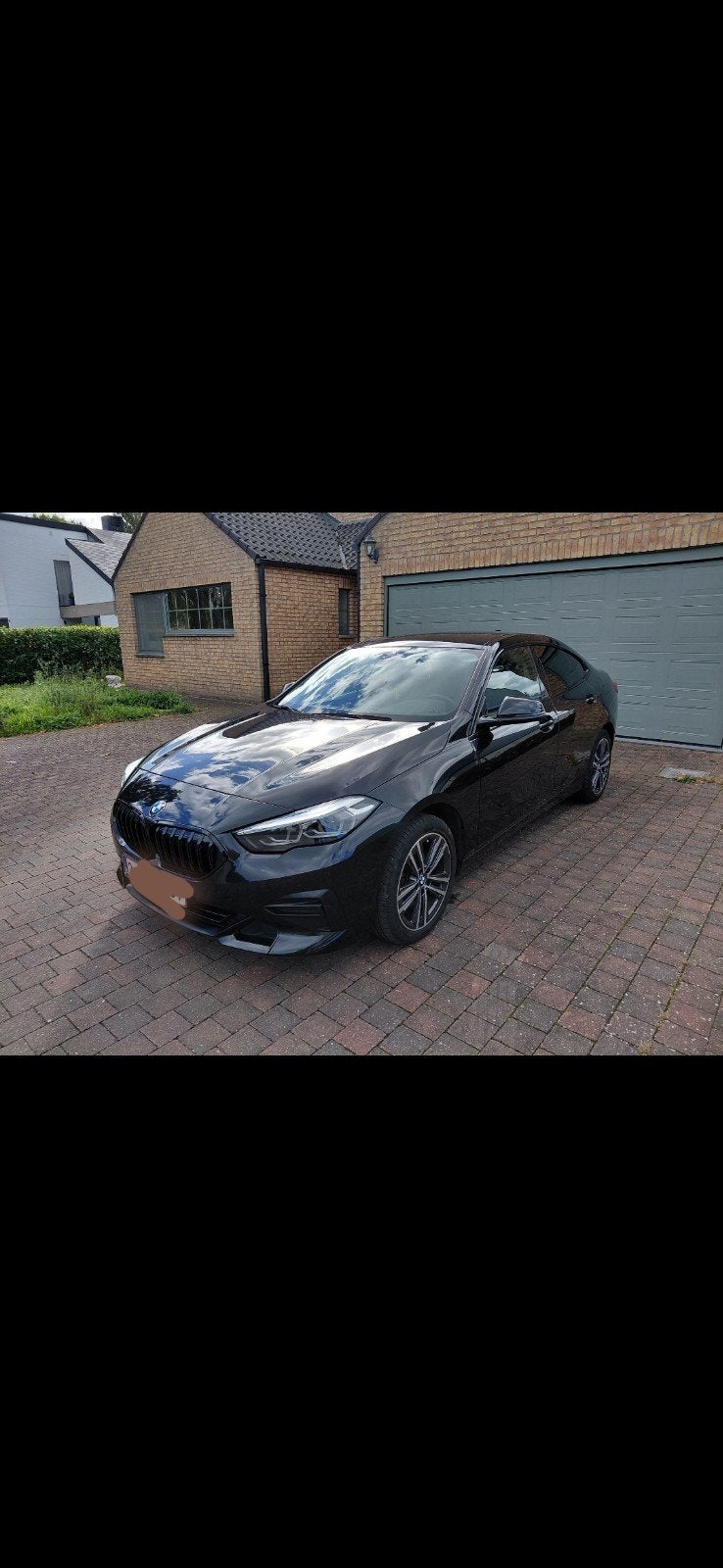 Prachtige BMW 216d, diesel in topstaat, Auto's, Automaat, Dealer onderhouden, Achterwielaandrijving, Zwart