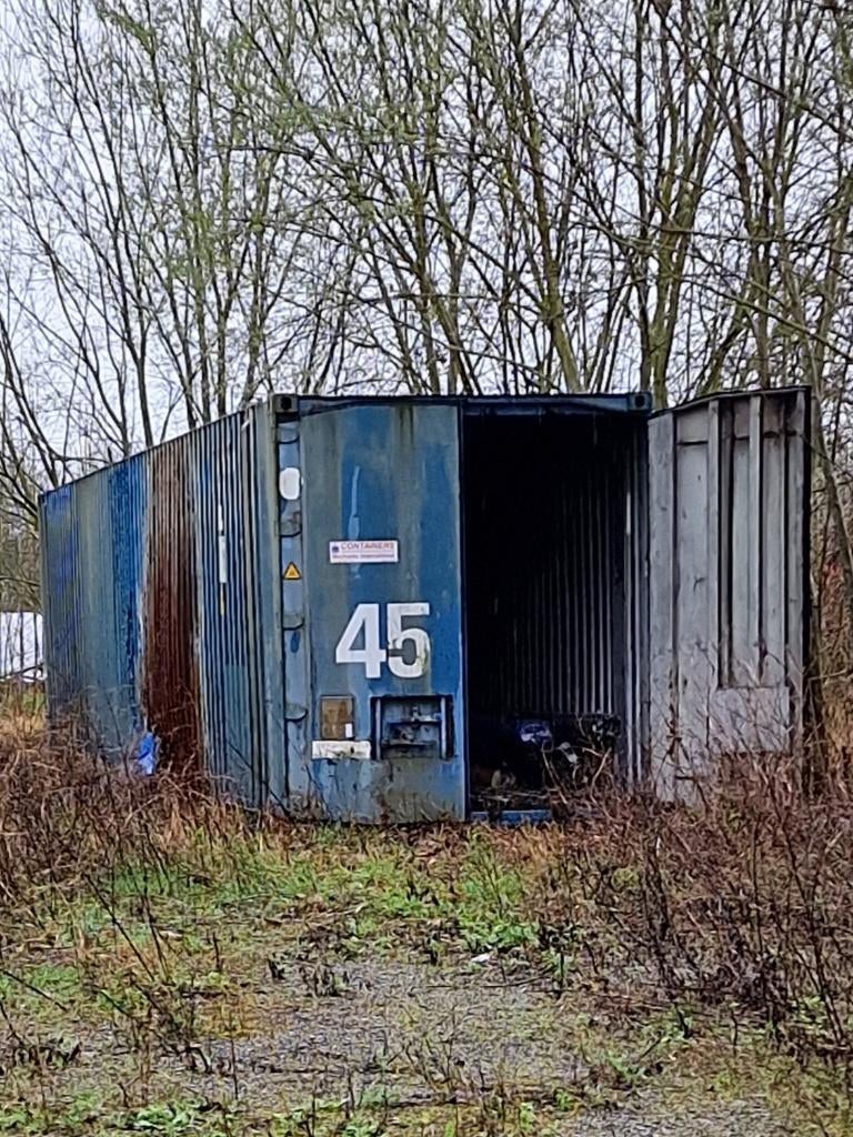 Container van 45 ', Ophalen