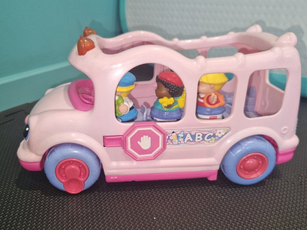 Little People bus, Ophalen of Verzenden, Gebruikt, Met licht