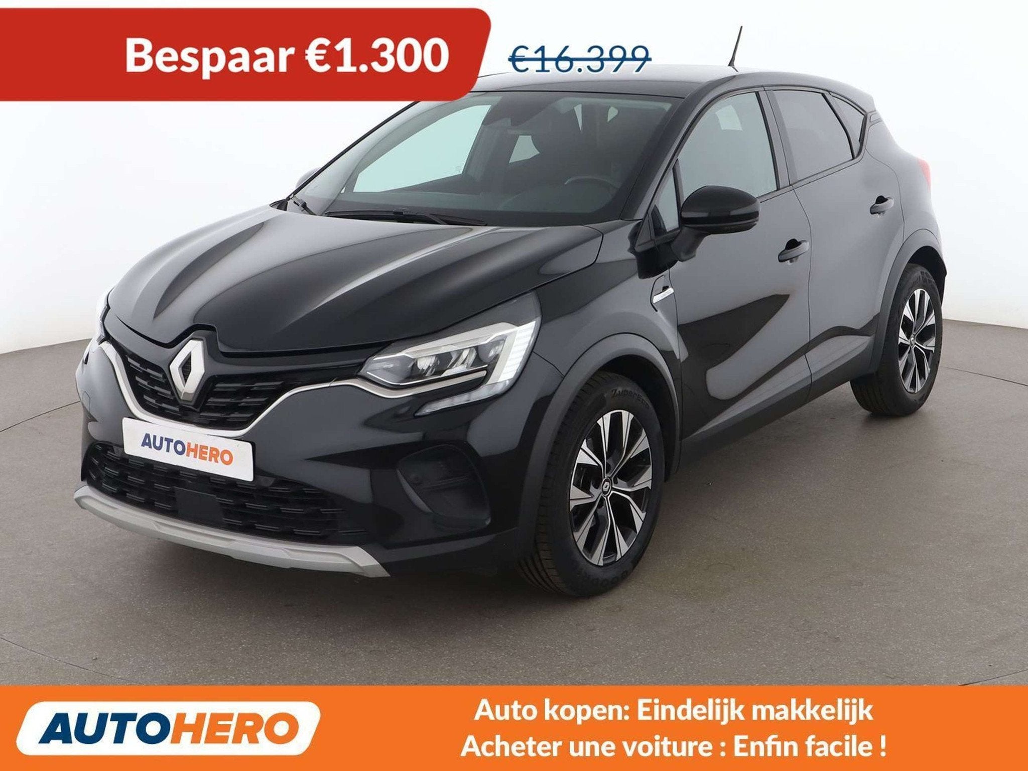 Renault Captur 1.0 TCe Business Edition, Autos, Renault, Achat, Euro 6, Noir, 5 portes