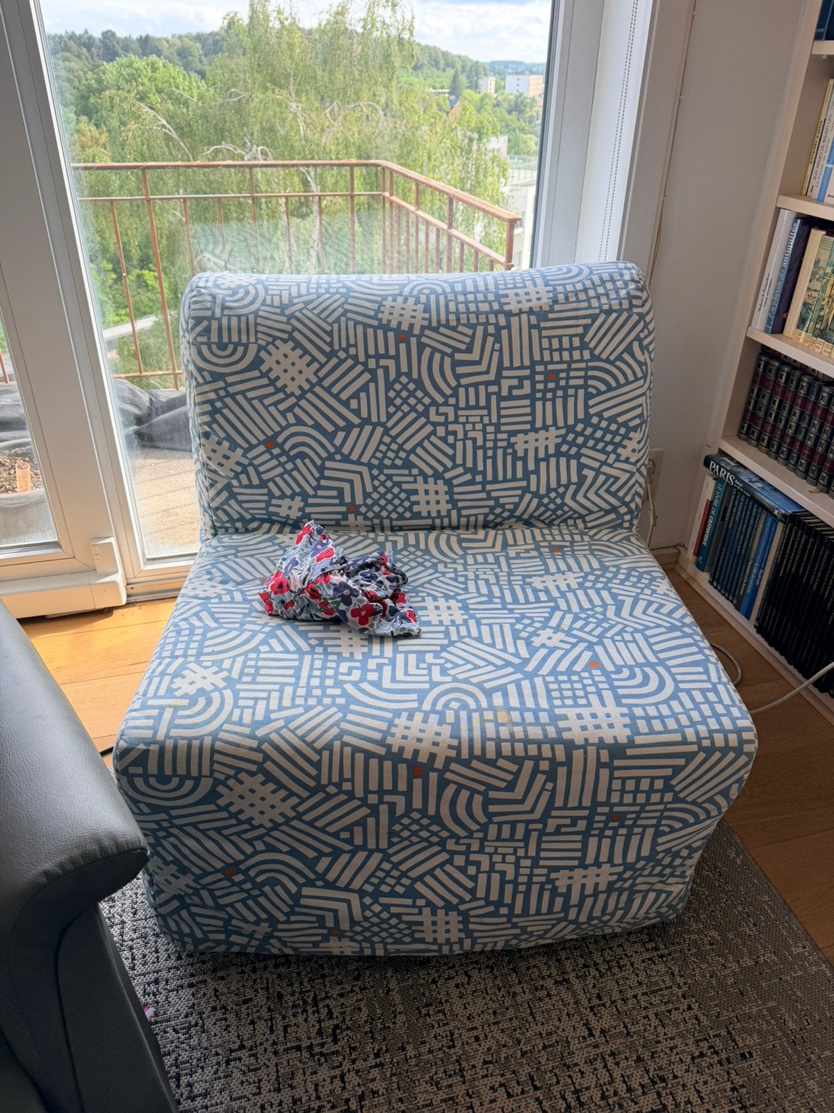 Fauteuil convertible, Ophalen, Zo goed als nieuw