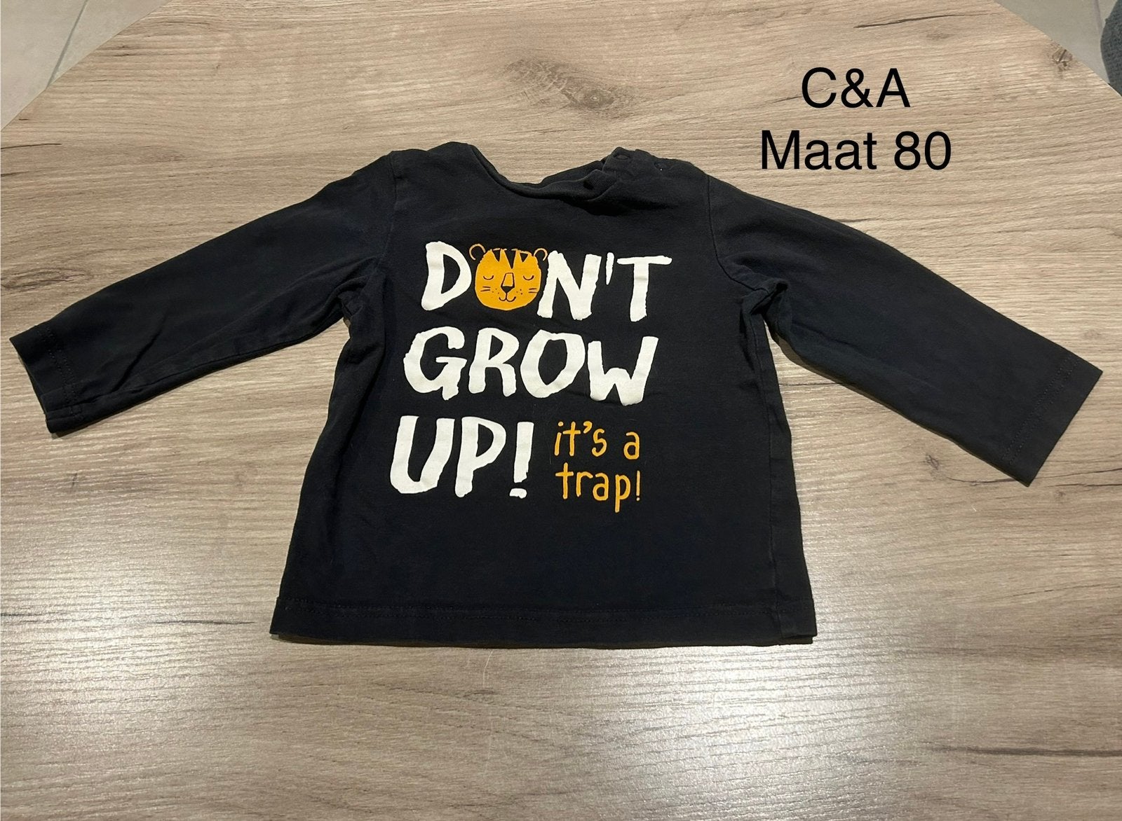 Longsleeve (C&A, maat 80), Ophalen of Verzenden, Zo goed als nieuw, Shirtje of Longsleeve