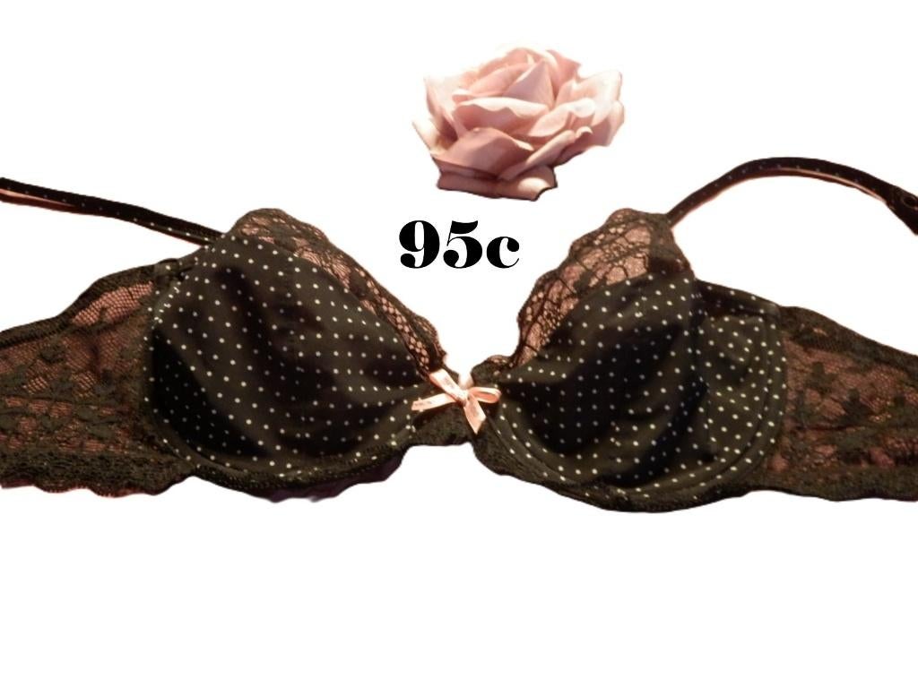 (14) - soutien gorge t.95c noir - hechter -, Kleding | Dames, Ondergoed en Lingerie, Hechter, Ophalen of Verzenden, Zwart, BH