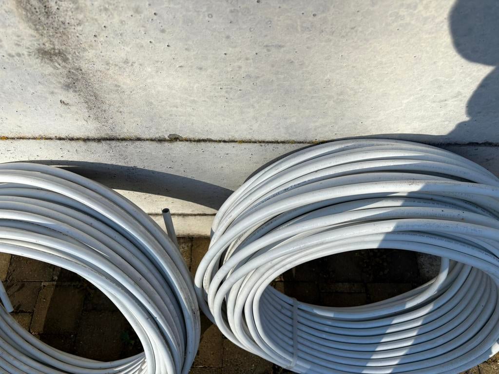 150 meter henco buis 16 mm wit, Neuf, 6 mètres ou plus, Enlèvement, Moins de 20 mm
