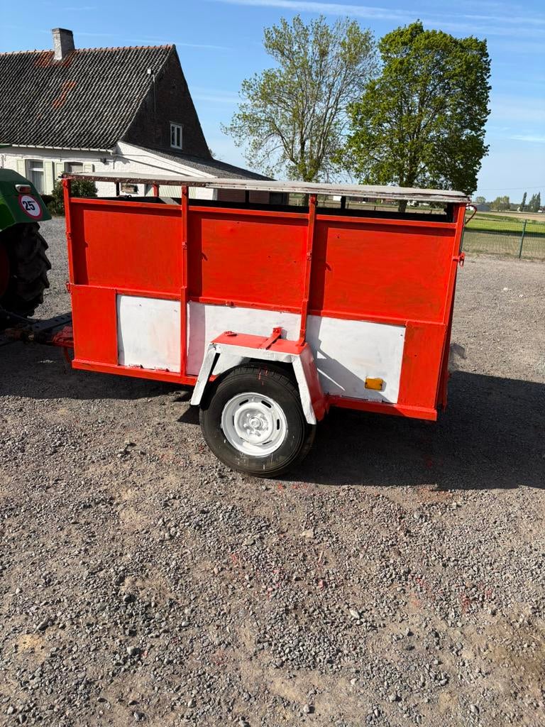 Vee aanhanger, Ophalen, Gebruikt