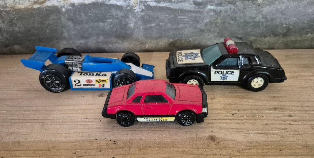 Vintage 2 x tonka en 1 buddy L., Ophalen of Verzenden, Gebruikt, Auto, Overige merken