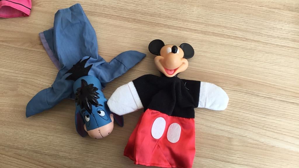 Poppenkastpoppen, Ophalen, Gebruikt