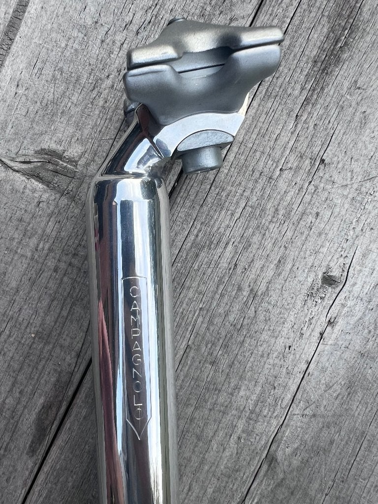 Tige de selle NOS Campagnolo Record SP-10RE 27 mm, Vélos & Vélomoteurs, Enlèvement ou Envoi, Campagnolo, Comme neuf, Autres types