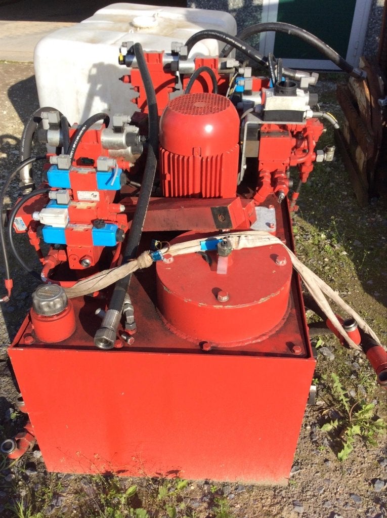 Hydraulische groep, Zakelijke goederen, Machines en Bouw | Pompen en Compressoren, Ophalen