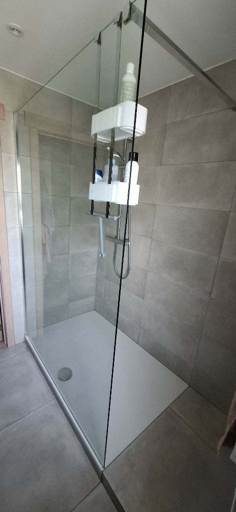 Douchescherm, Doe-het-zelf en Bouw, Sanitair, Ophalen, Glas