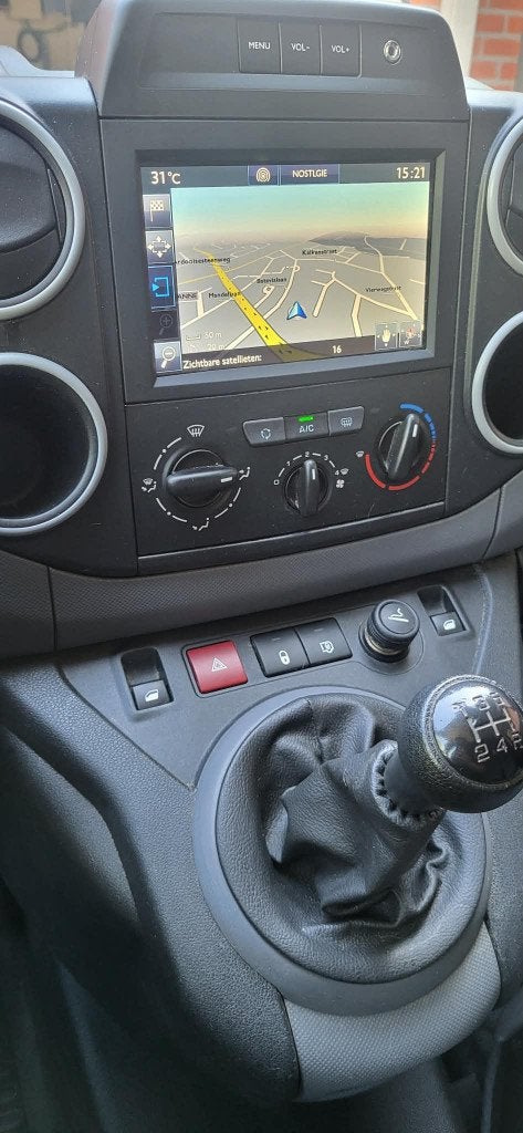 Peugeot Partner 1.6i ~ 3 siege ~ navigation ~ clima ~ TVA, Achat, Euro 6, Entreprise, Boîte manuelle
