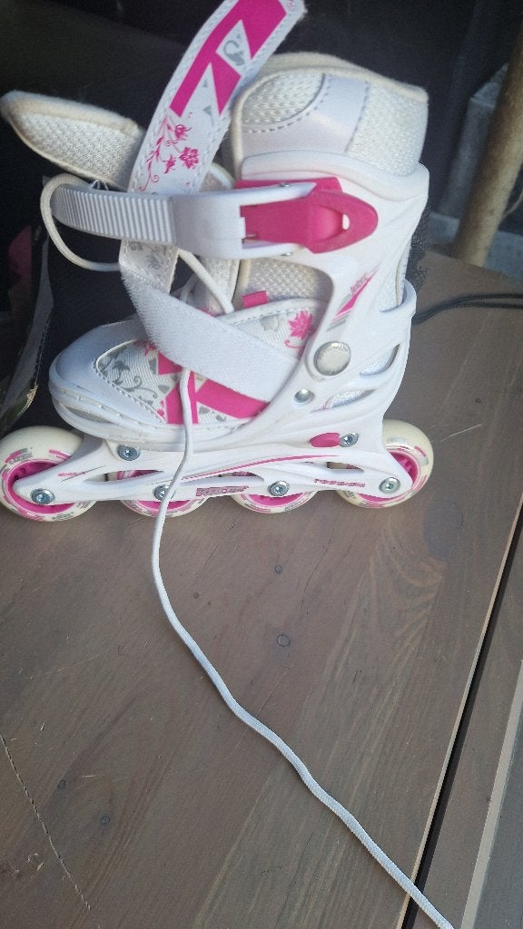 2 paar Inline skates, Sport en Fitness, Skeelers, Ophalen, Verstelbaar, Kinderen, Zo goed als nieuw