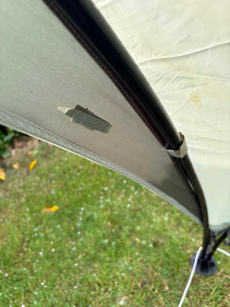 Party tent, Ophalen, Zo goed als nieuw