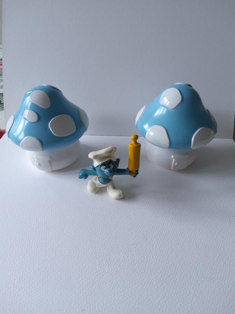 Schtroumpf Maître Boulanger, Enlèvement ou Envoi, Utilisé, Poupée, Figurine ou Peluche