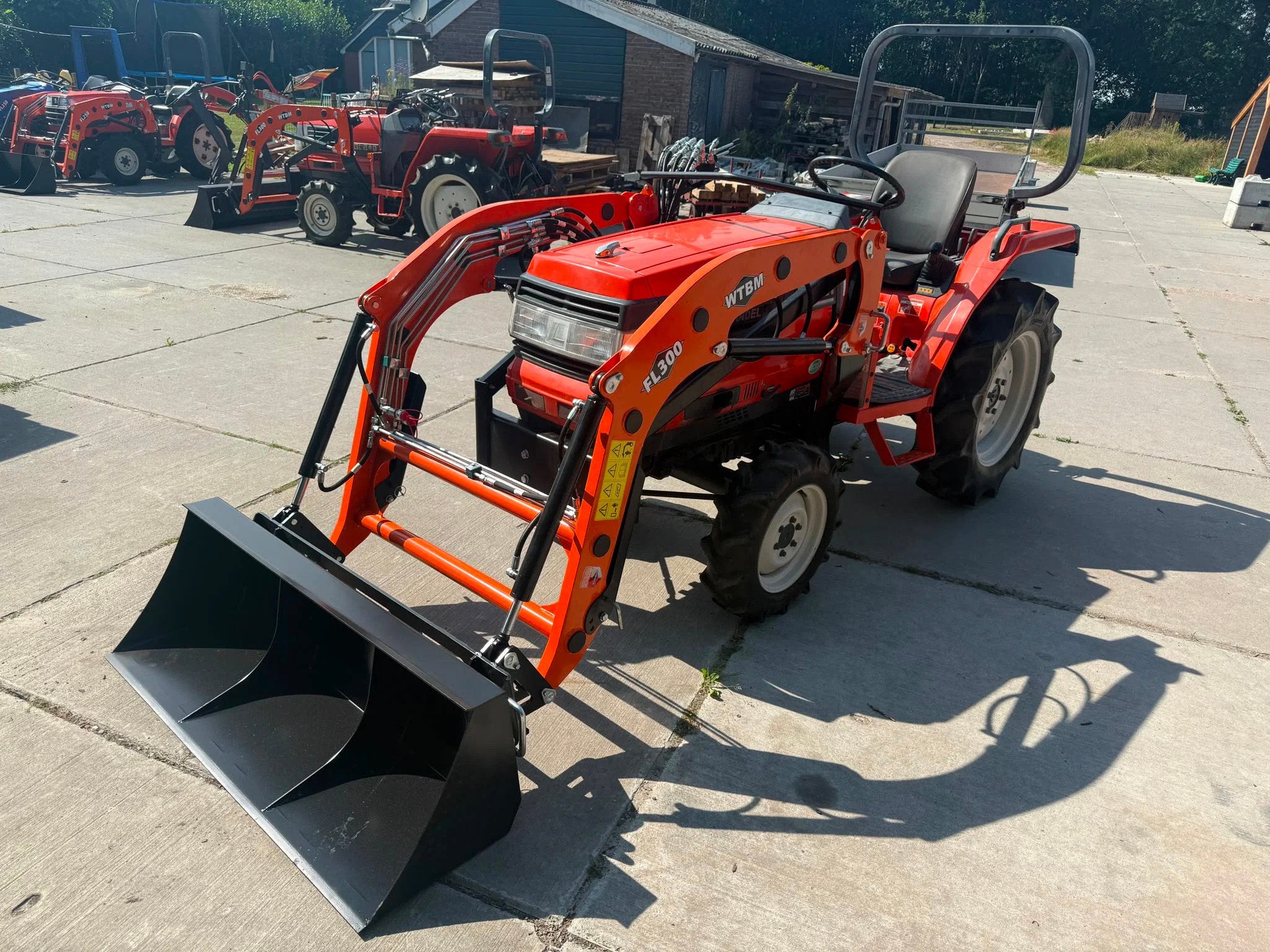 Kubota GL221 met voorlader, Autres types