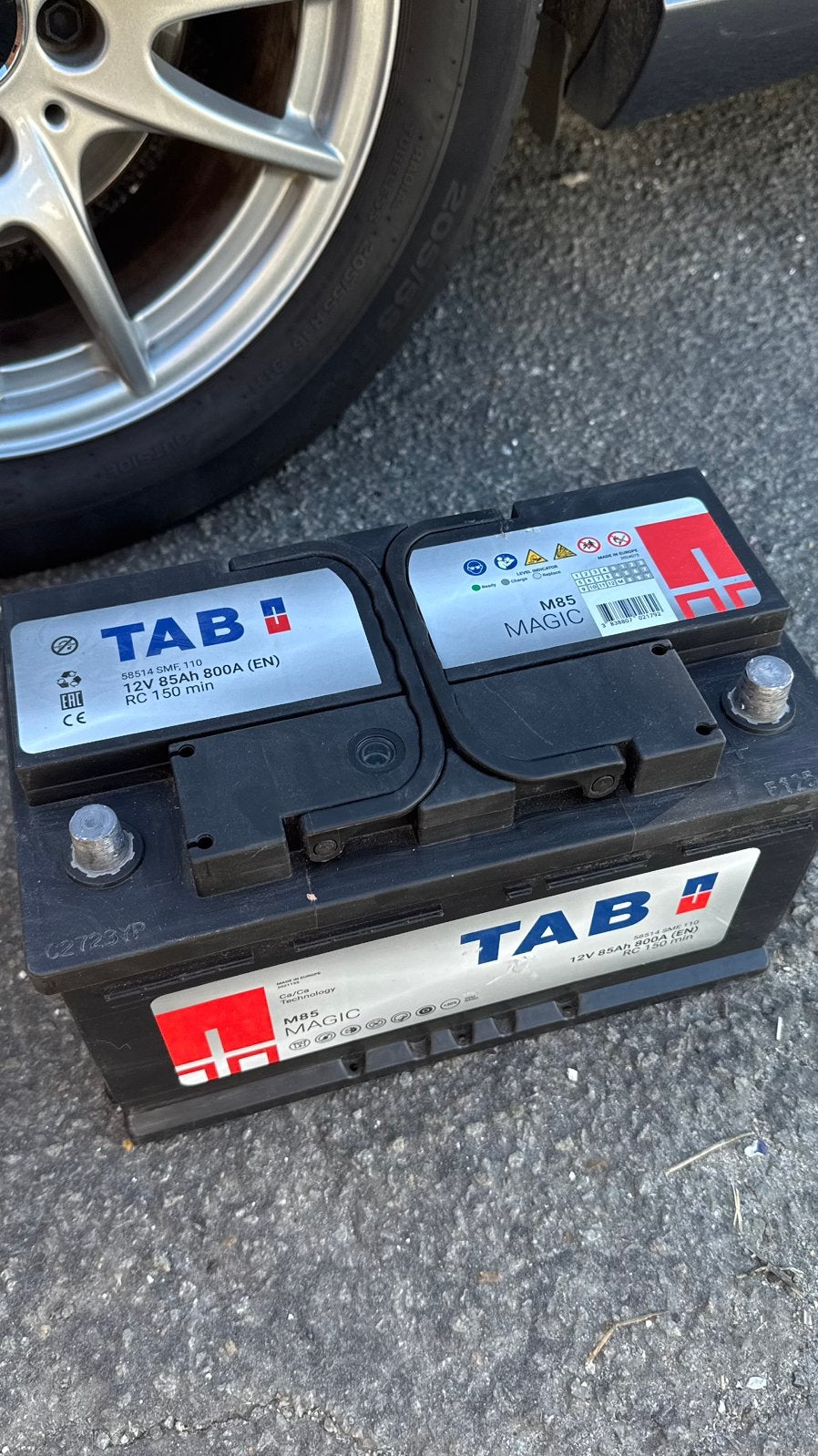 Batterie voiture TAB 12V 85Ah 800A, Auto-onderdelen