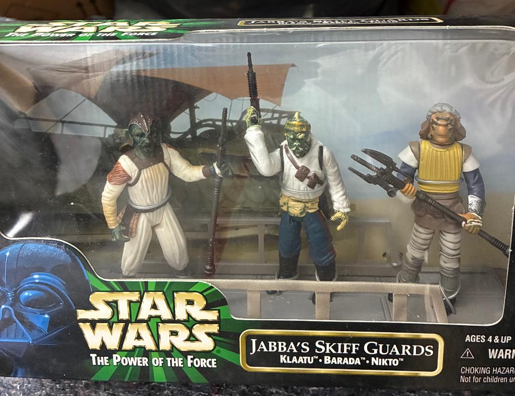 Star Wars jabbas skiff guards 1998, Collections, Enlèvement ou Envoi, Neuf, Figurine