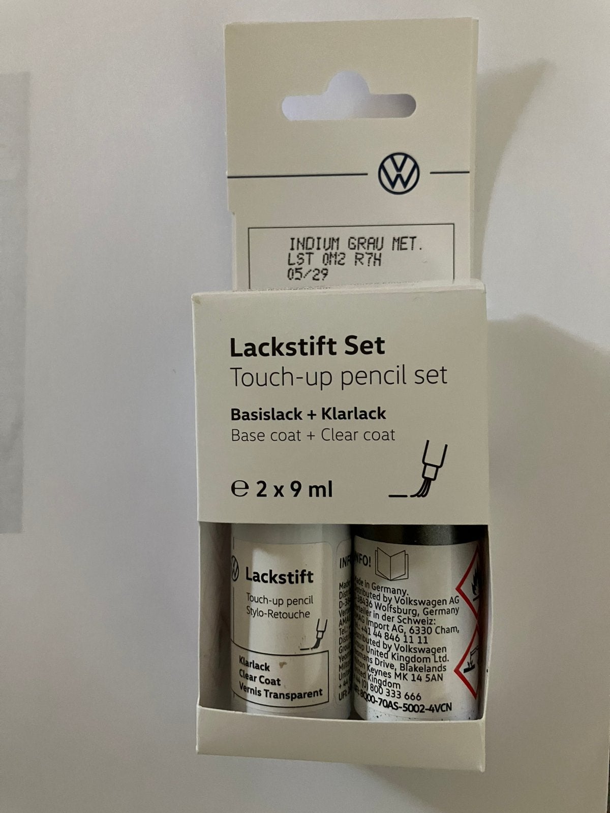 Lackstift retoucheerpotloodset, Ophalen of Verzenden