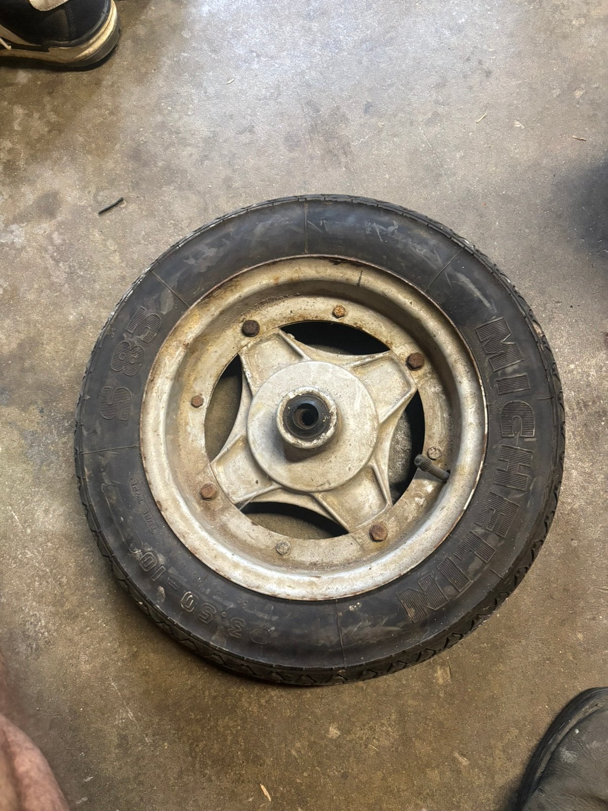 Roue avant pour Honda CT70 K0 (Mini Trail) de 1969 à 1971, Motos, Enlèvement ou Envoi