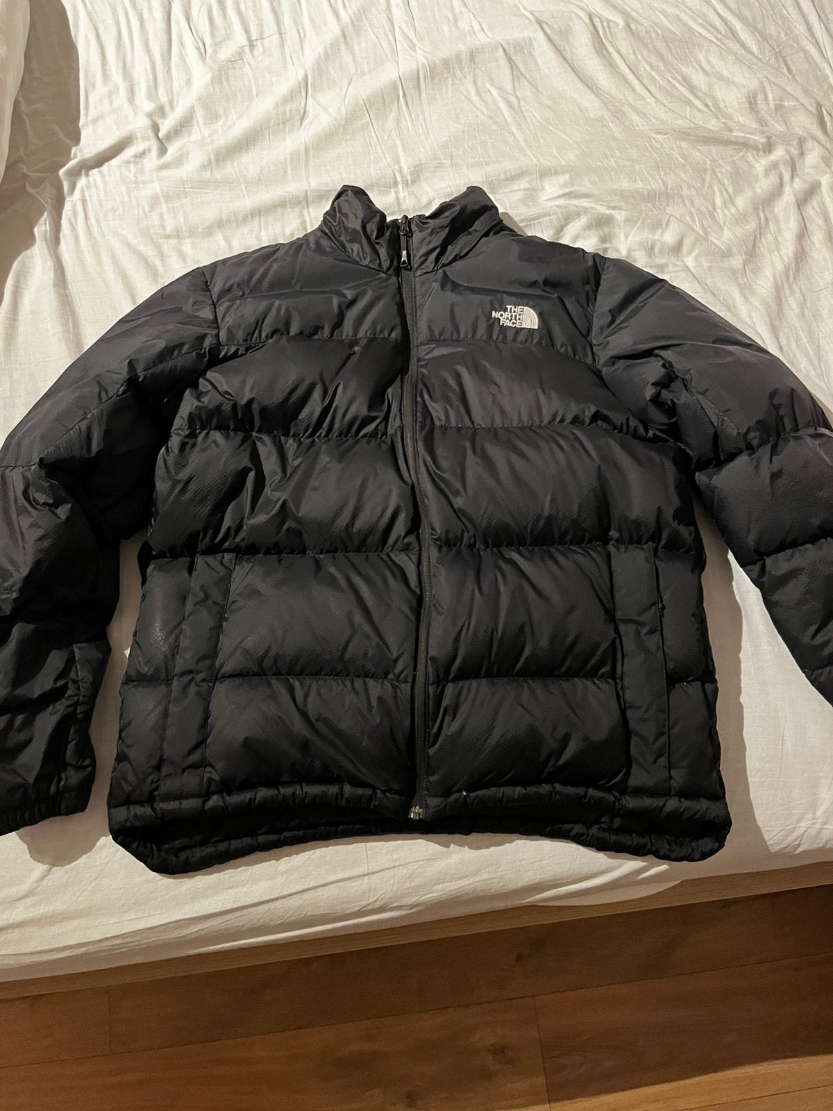 North face puffer 700, Ophalen, Zo goed als nieuw, Overige maten, Zwart