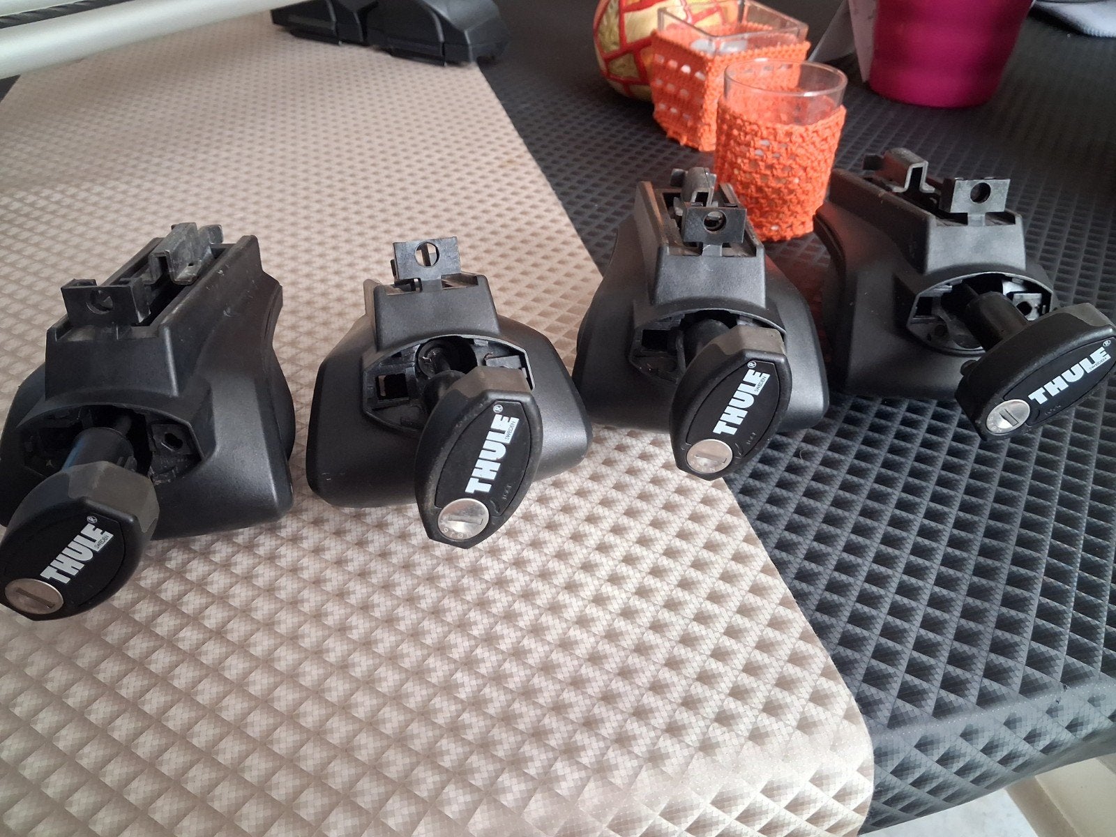 Thule adaptors model 757, Enlèvement