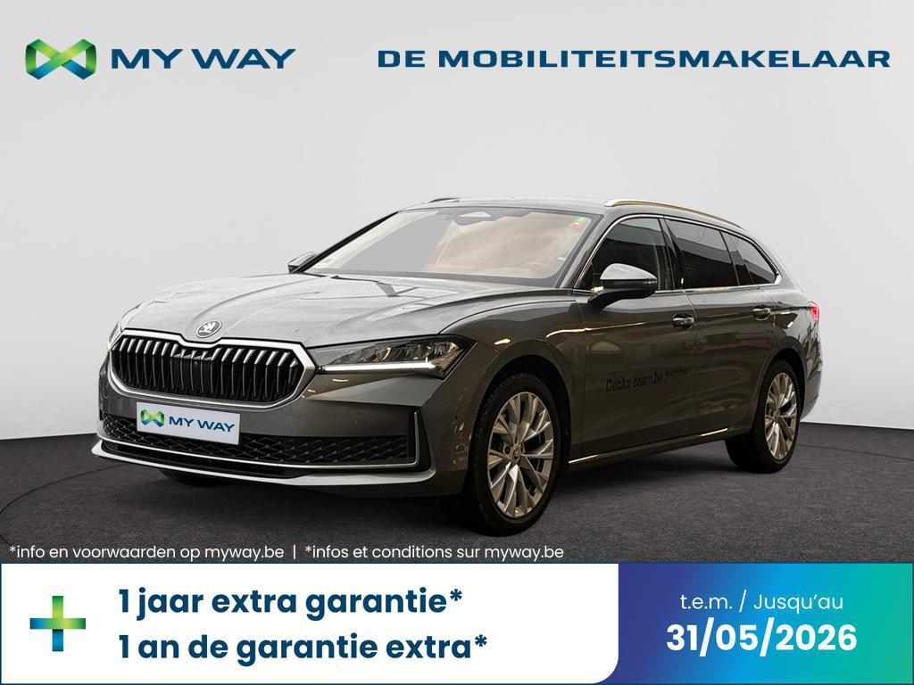 Skoda Superb Combi Superb Combi 1.5 TSI ACT MHEV Selection D, Argent ou Gris, Achat, https://public.car-pass.be/vhr/2b75f15b-a012-44ed-8f5f-8fcf8deb7737