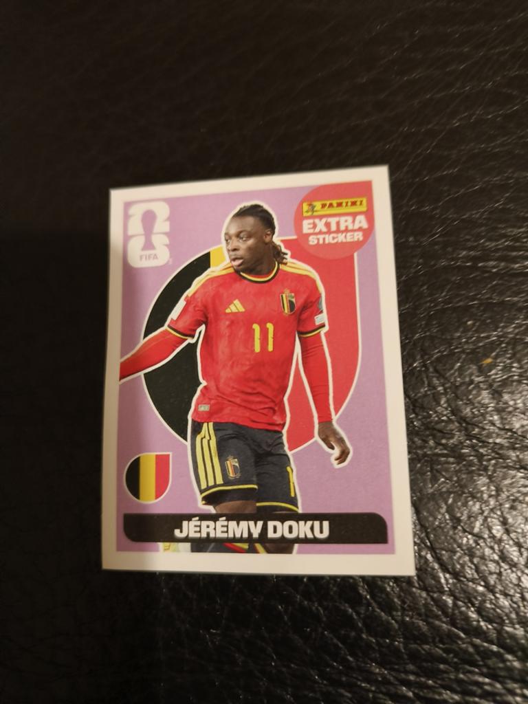W C 2026: panini extra sticker Doku, Ophalen of Verzenden, Sticker