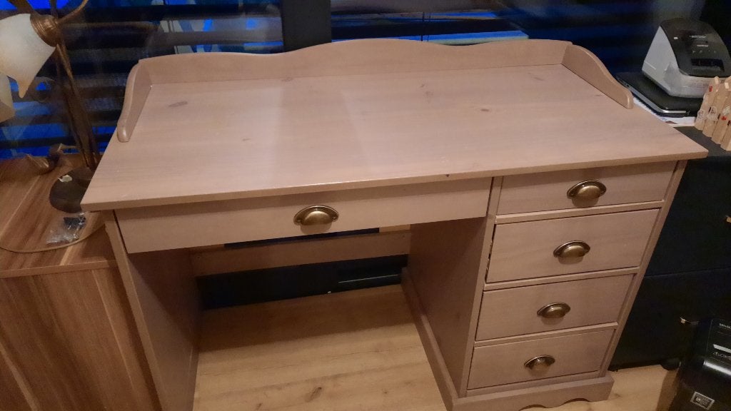 Bureau bois, Maison & Meubles, Autres marques, Vintage, Comme neuf, Enlèvement