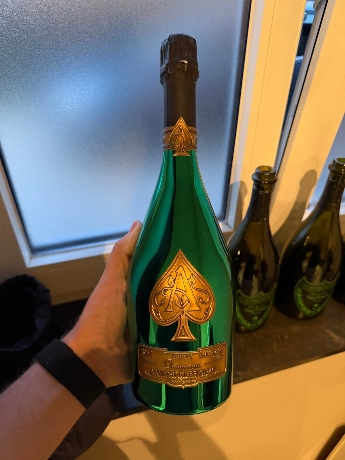 Armand de brignac golf champagne, Collections, Vins, Enlèvement, Comme neuf, Champagne
