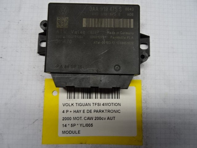 UNITE ELECTRONIQUE Volkswagen Tiguan (5N1 / 2) (3AA919475S), Utilisé, Volkswagen