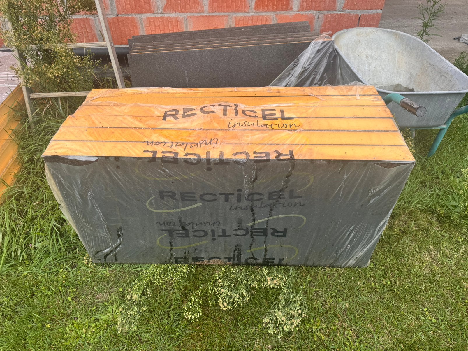 Recticel Eurothane Bi-4 8cm, Isolation de toiture, 8 à 12 cm, Comme neuf, Enlèvement