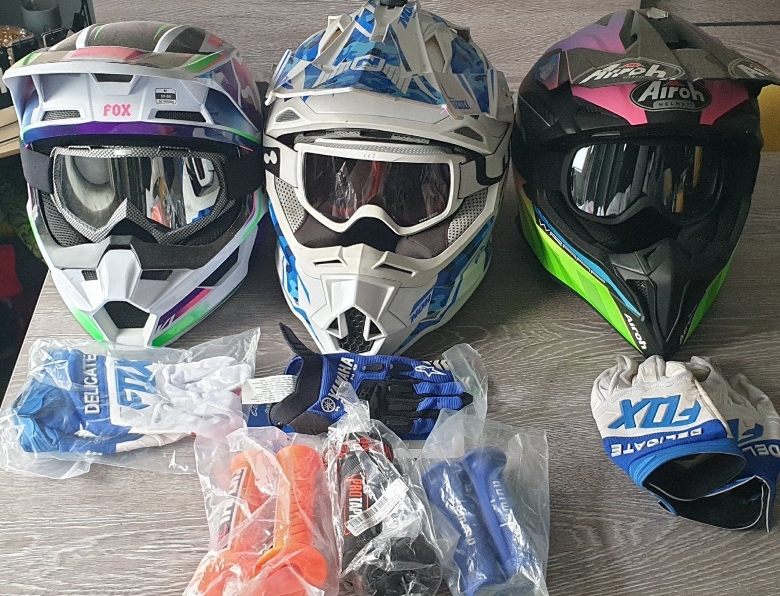 Cross Airoh- en NoXx-helm, maat S, S