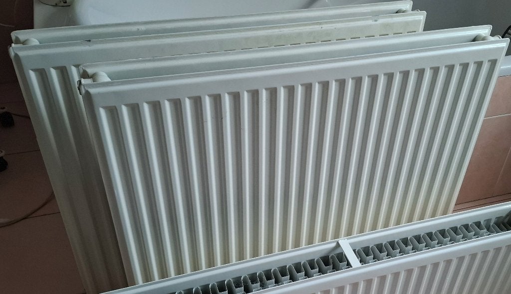 3 Henrad Standard AllIn 70x80 T21 radiatoren ( 1300W), Ophalen, 30 tot 80 cm, Gebruikt, Radiator