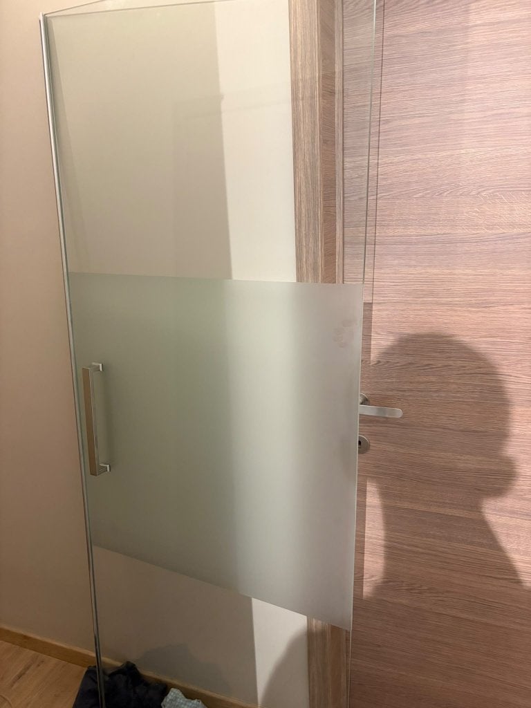 Glazen douchedeur, Enlèvement, Utilisé, Verre, Douche