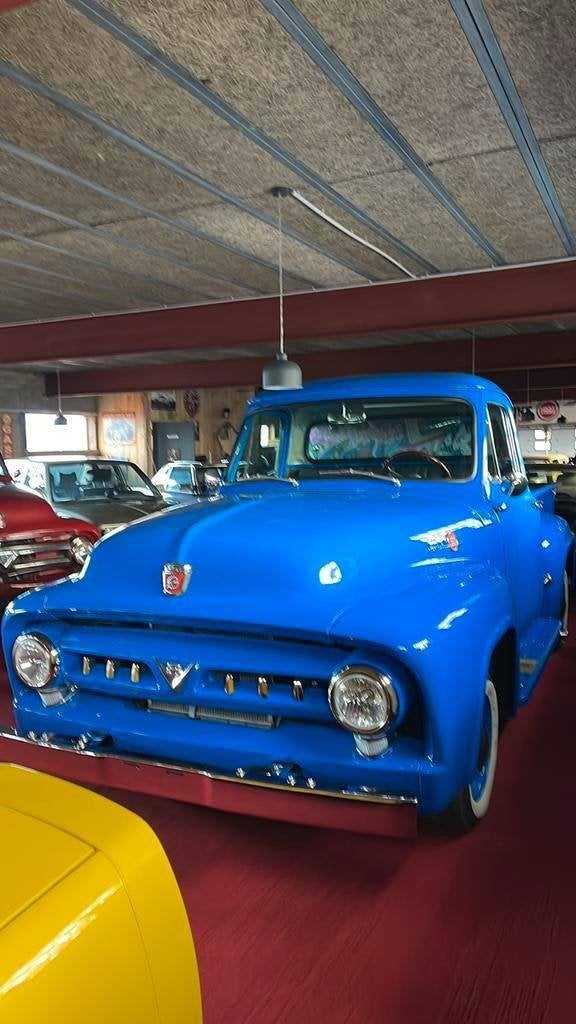 Ford F100 1952 Full Restauratie 1600km Oldtimer Belgische Wa, Achat, Entreprise, Ford, Bleu