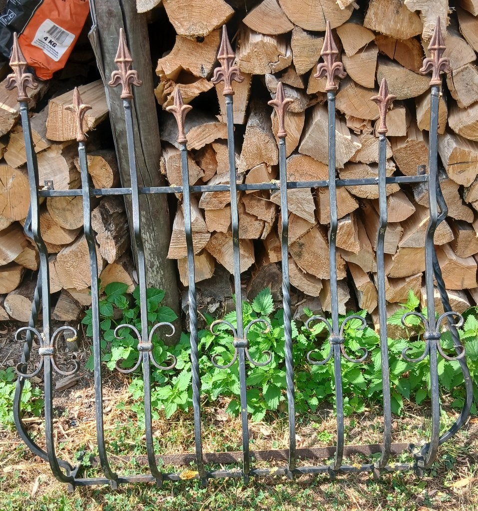grille en fer forgé., Enlèvement