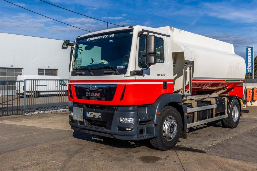 MAN TGM 18.290 BL+ALU CM 13.000L+5COMP (bj 2014), Auto's, Automaat, Achterwielaandrijving, Euro 6, MAN