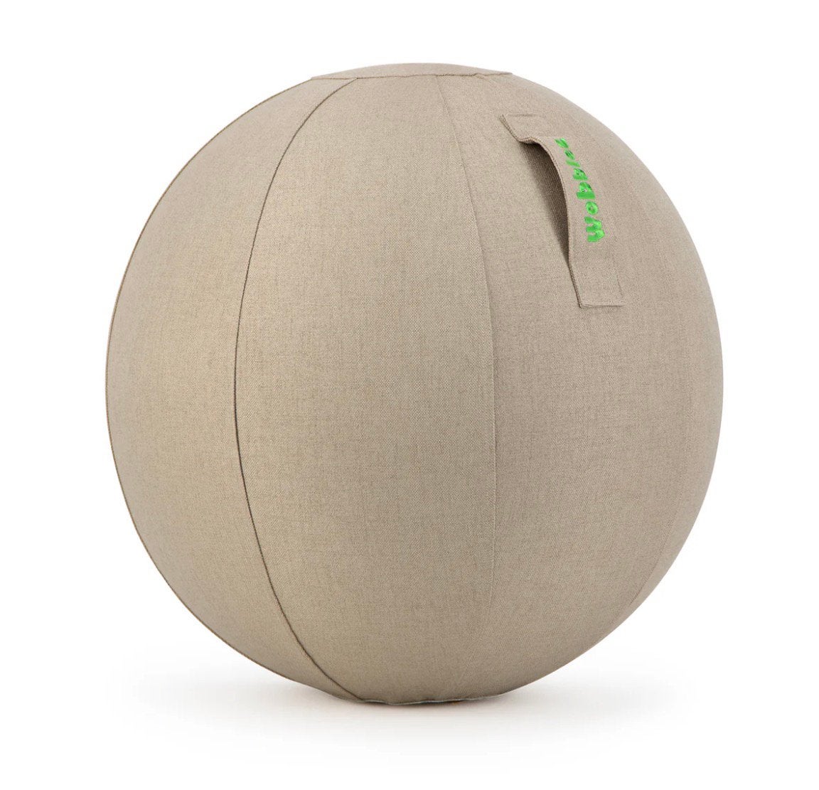 Ergonomische zitbal beige, Sport en Fitness, Yoga en Pilates, Ophalen, Zo goed als nieuw